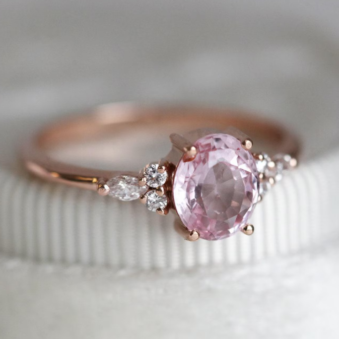 Zenitha Rosé – El anillo Blush Harmony