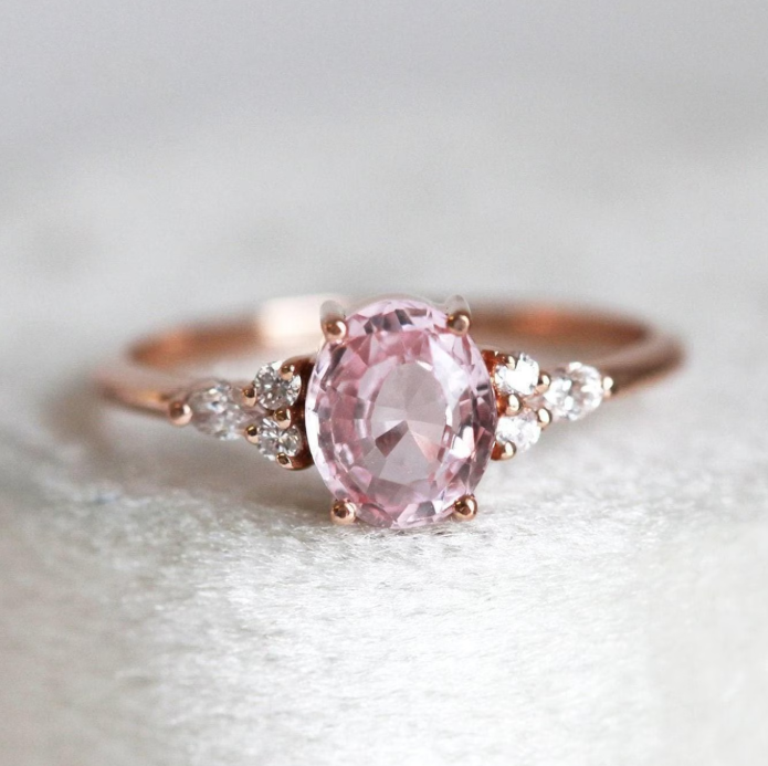 Zenitha Rosé – El anillo Blush Harmony