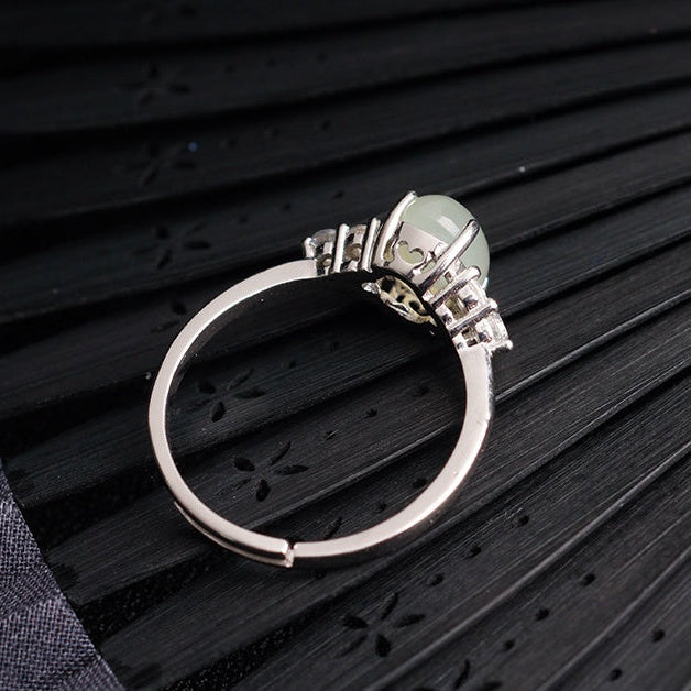 Zenitha Lunar Whisper Ring – Peace in Every Glow