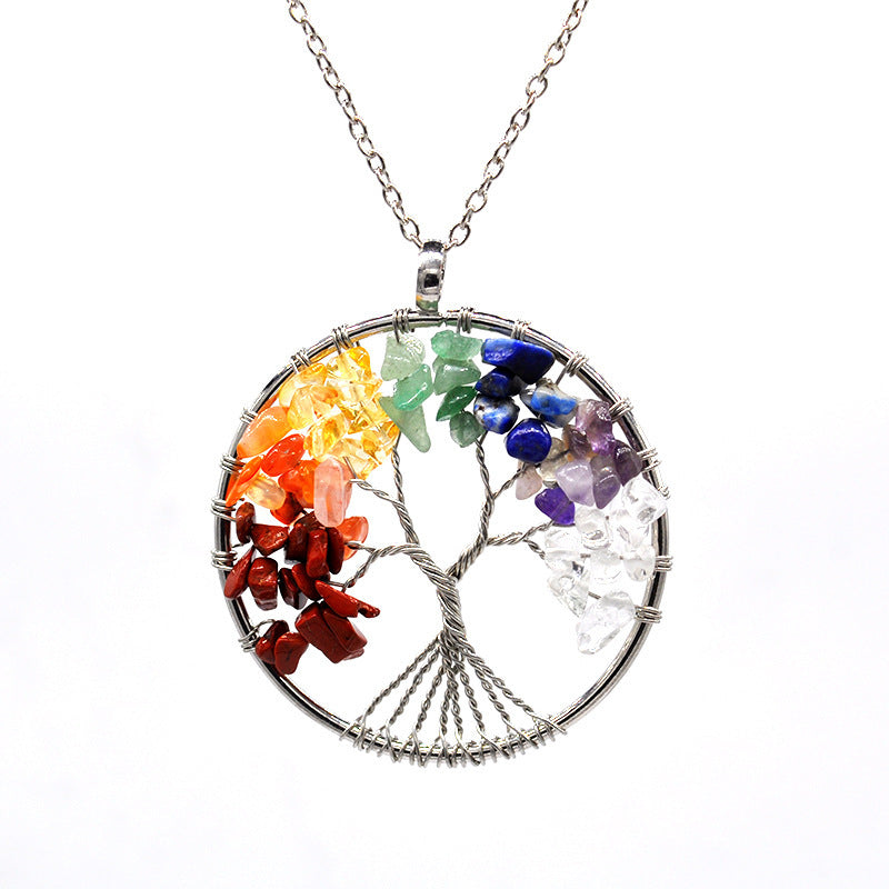 Zenitha Aura – Tree of Life Chakra Necklace
