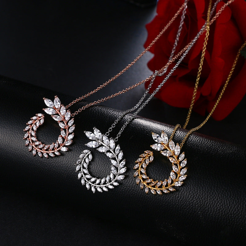 Zenitha Aurelia Vine Jewelry Set – Where Grace Spirals in Gold