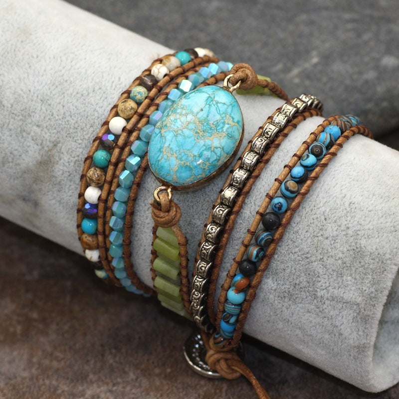 Zenitha Turquoise Jaspis Helende Armband – Omarm kalmte en helderheid