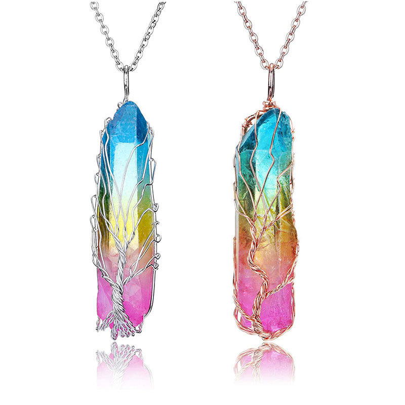 Zenitha Aurora Quartz - Levensboomhanger
