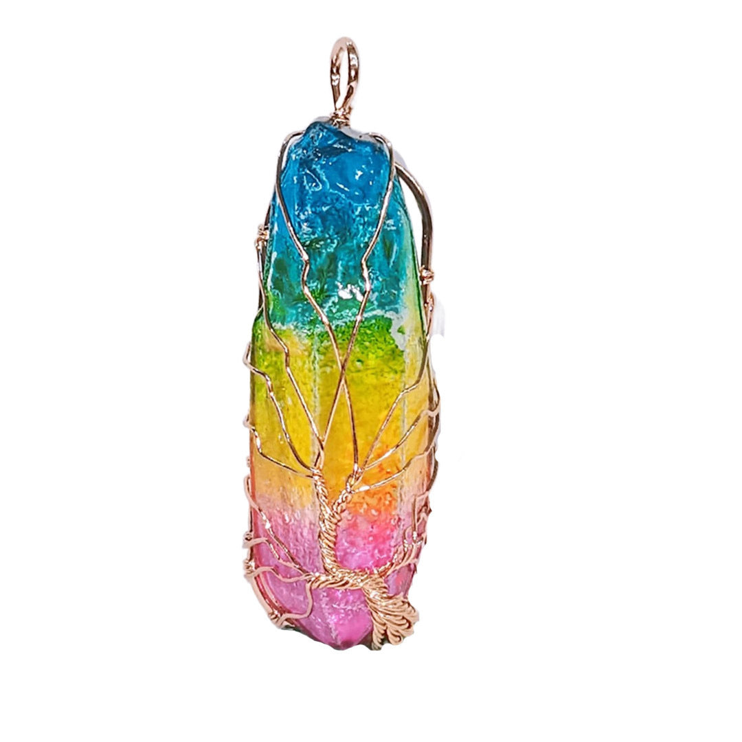 Zenitha Aurora Quartz - Levensboomhanger