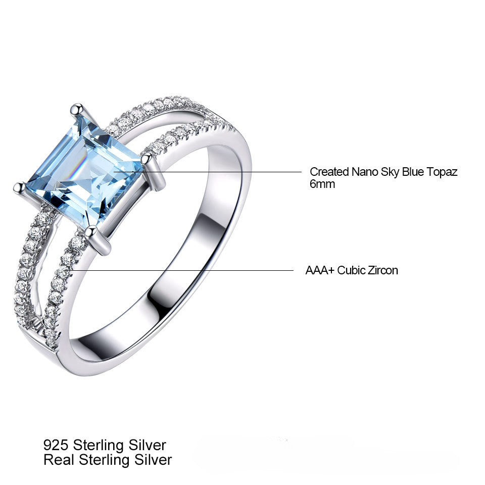 Zenitha Sky Whisper Ring – Calm, Clear, Captivating