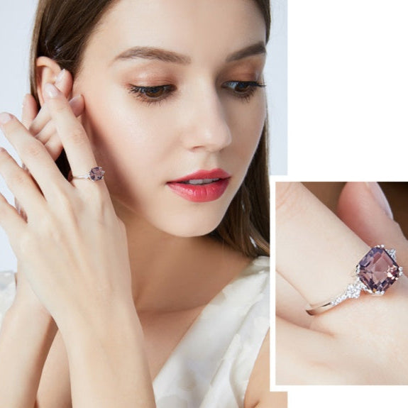 Zenitha Blush Radiance Ring – Waar gratie haar glans vindt