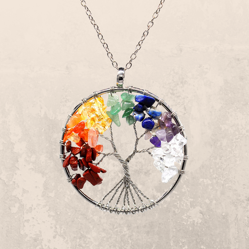 Zenitha Aura – Tree of Life Chakra Necklace