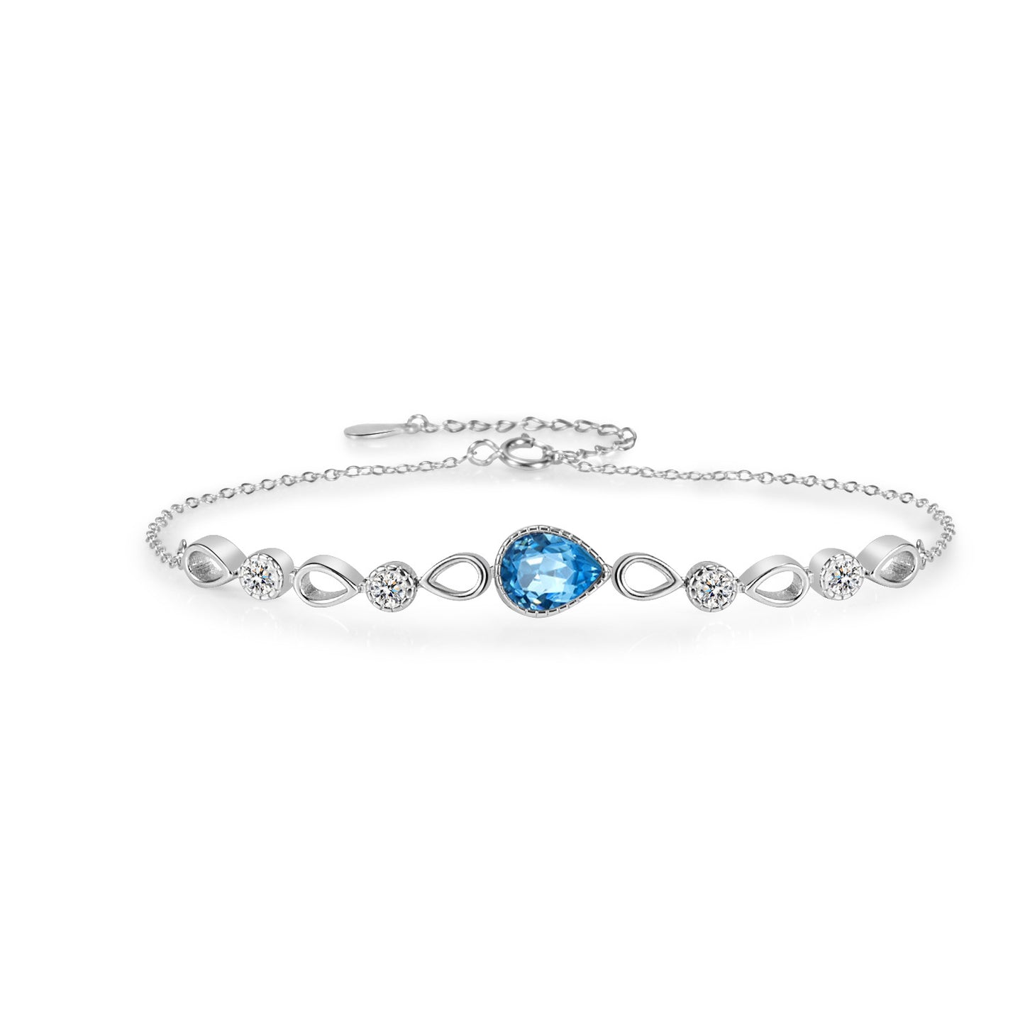 Zenitha Tears of the Mermaid Silver Set
