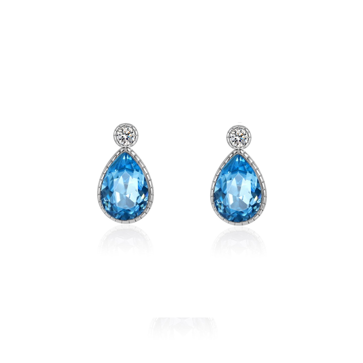 Zenitha Tears of the Mermaid Silver Set