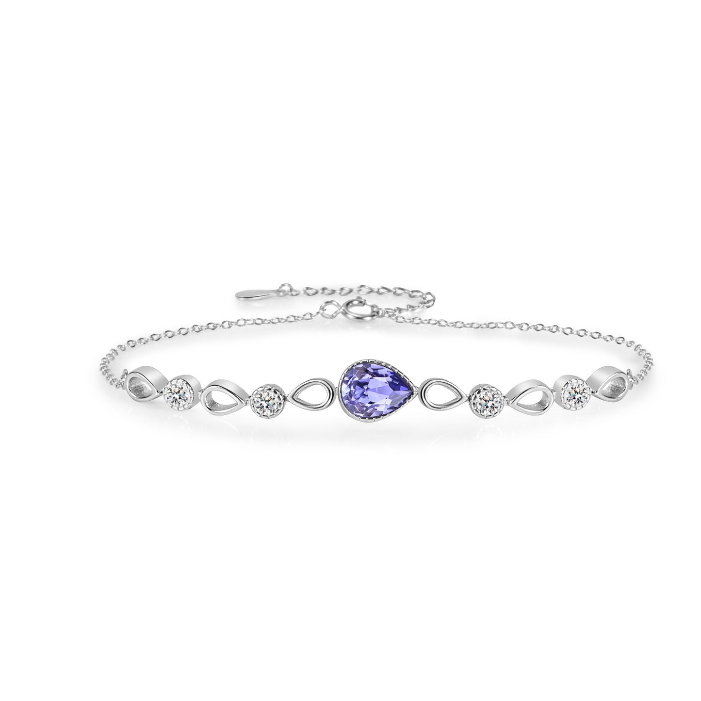Zenitha Tears of the Mermaid Silver Set