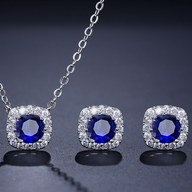 Zenitha Ethereal Glow – Strahlendes Edelstein-Schmuckset