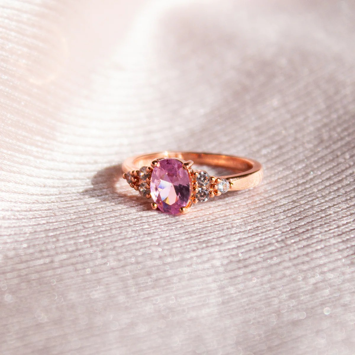 Zenitha Rosé – El anillo Blush Harmony
