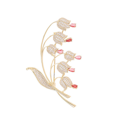 Zenitha Lily of Grace Brosche – Blühen Sie mit dem Geist der Erneuerung