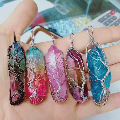 Zenitha Aurora Quartz - Levensboomhanger