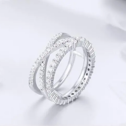 Zenitha Twin Spark Ringset – Eeuwige glans, innerlijke betekenis