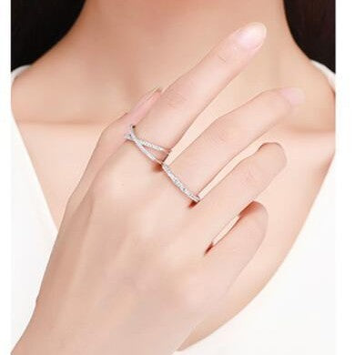 Zenitha Twin Spark Ringset – Eeuwige glans, innerlijke betekenis