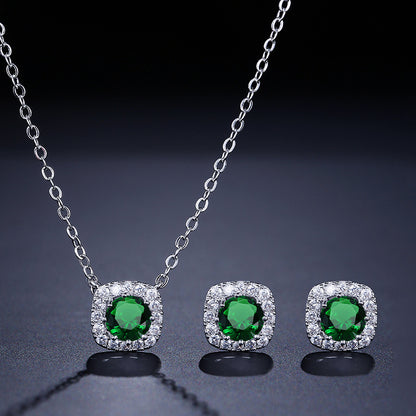 Zenitha Ethereal Glow – Strahlendes Edelstein-Schmuckset
