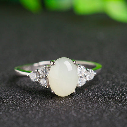 Zenitha Lunar Whisper Ring – Peace in Every Glow