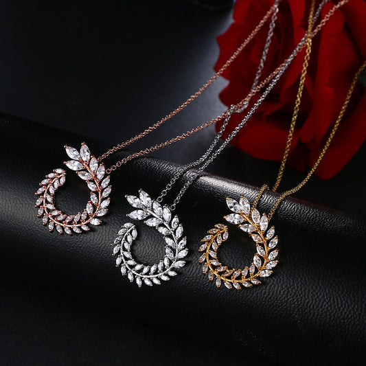 Zenitha Aurelia Vine Jewelry Set – Where Grace Spirals in Gold