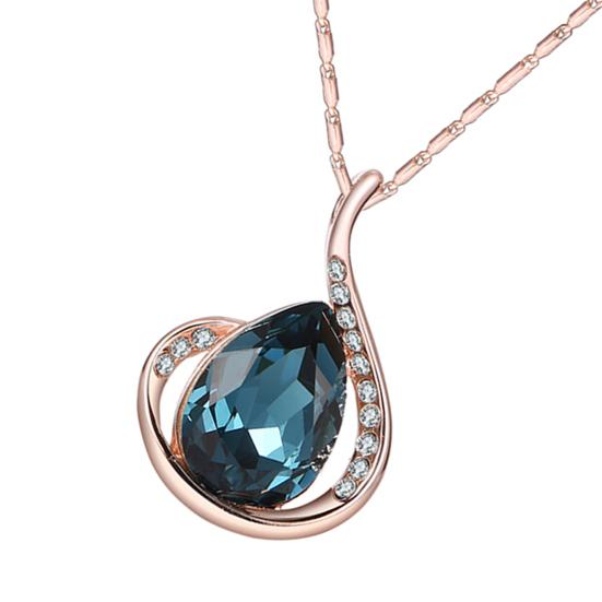 Conjunto de joyas Zenitha Midnight Flow: elegancia que fluye como la medianoche