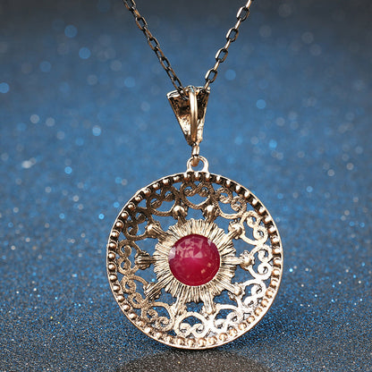 Conjunto Zenitha Crimson Bloom: Romance majestuoso en cada detalle