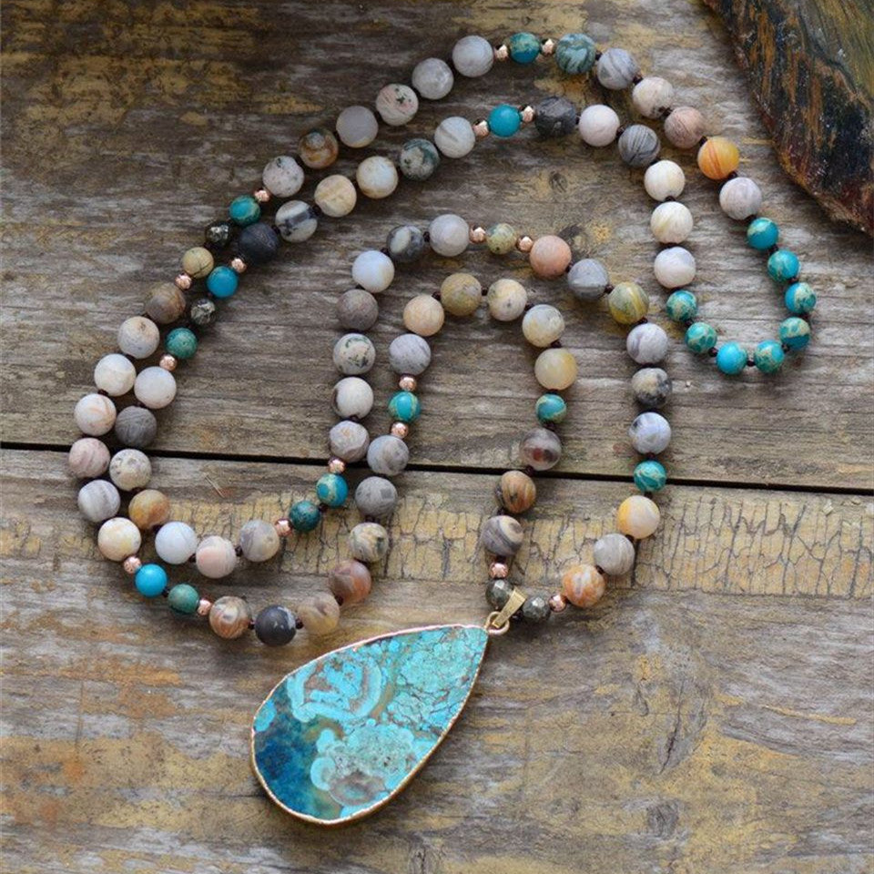 Zenitha Ocean Essence Necklace – A Touch of Nature’s Serenity