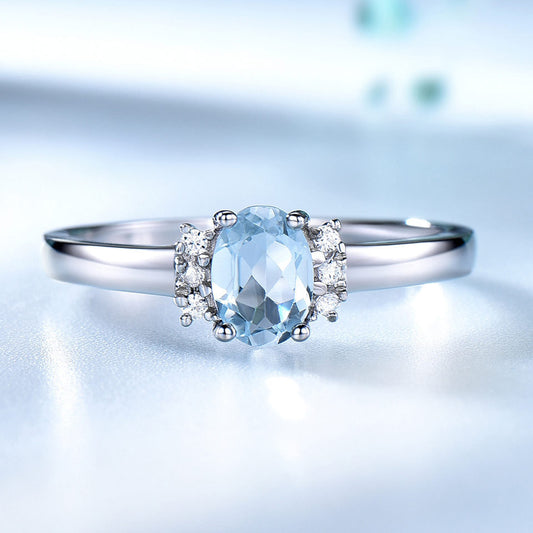 Zenitha Crystal Sky Ring – Serenity in Every Sparkle
