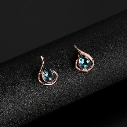 Conjunto de joyas Zenitha Midnight Flow: elegancia que fluye como la medianoche