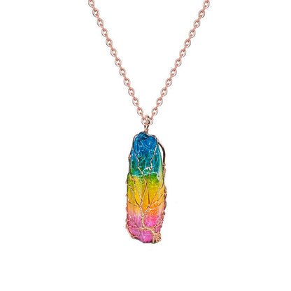 Zenitha Aurora Quartz - Levensboomhanger
