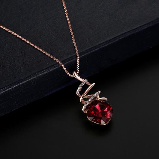 Zenitha Ruby Flame Schmuckset – Entzünden Sie Ihr inneres Feuer