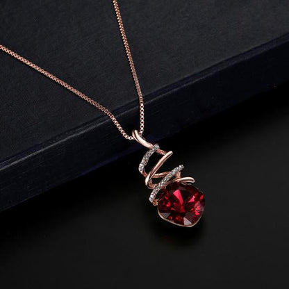 Zenitha Ruby Flame Schmuckset – Entzünden Sie Ihr inneres Feuer