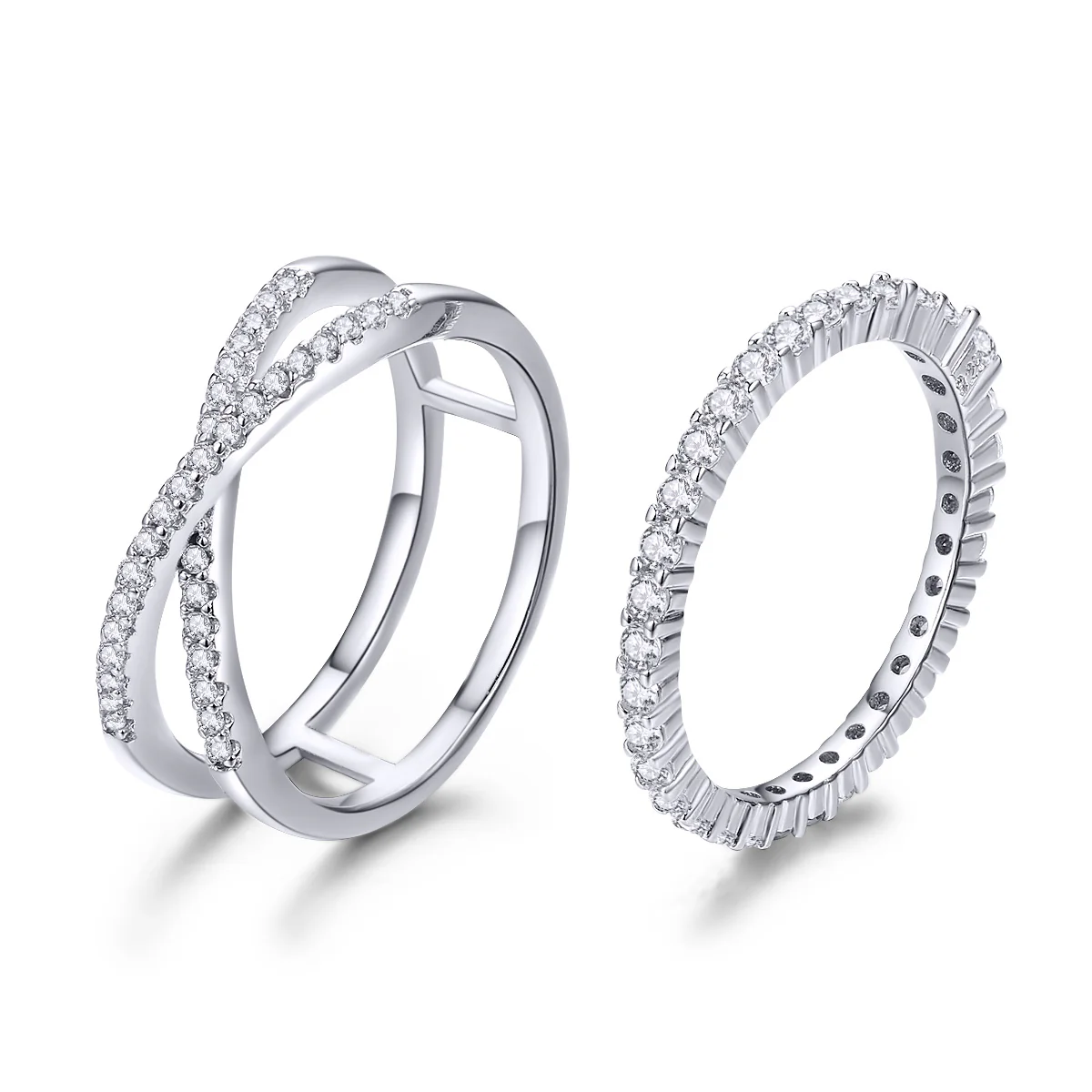 Zenitha Twin Spark Ringset – Eeuwige glans, innerlijke betekenis