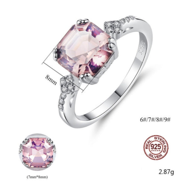 Zenitha Blush Radiance Ring – Waar gratie haar glans vindt