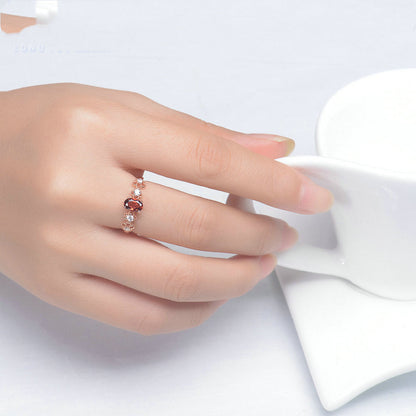 Zenitha Bloomfire Ring – Passion in Petals
