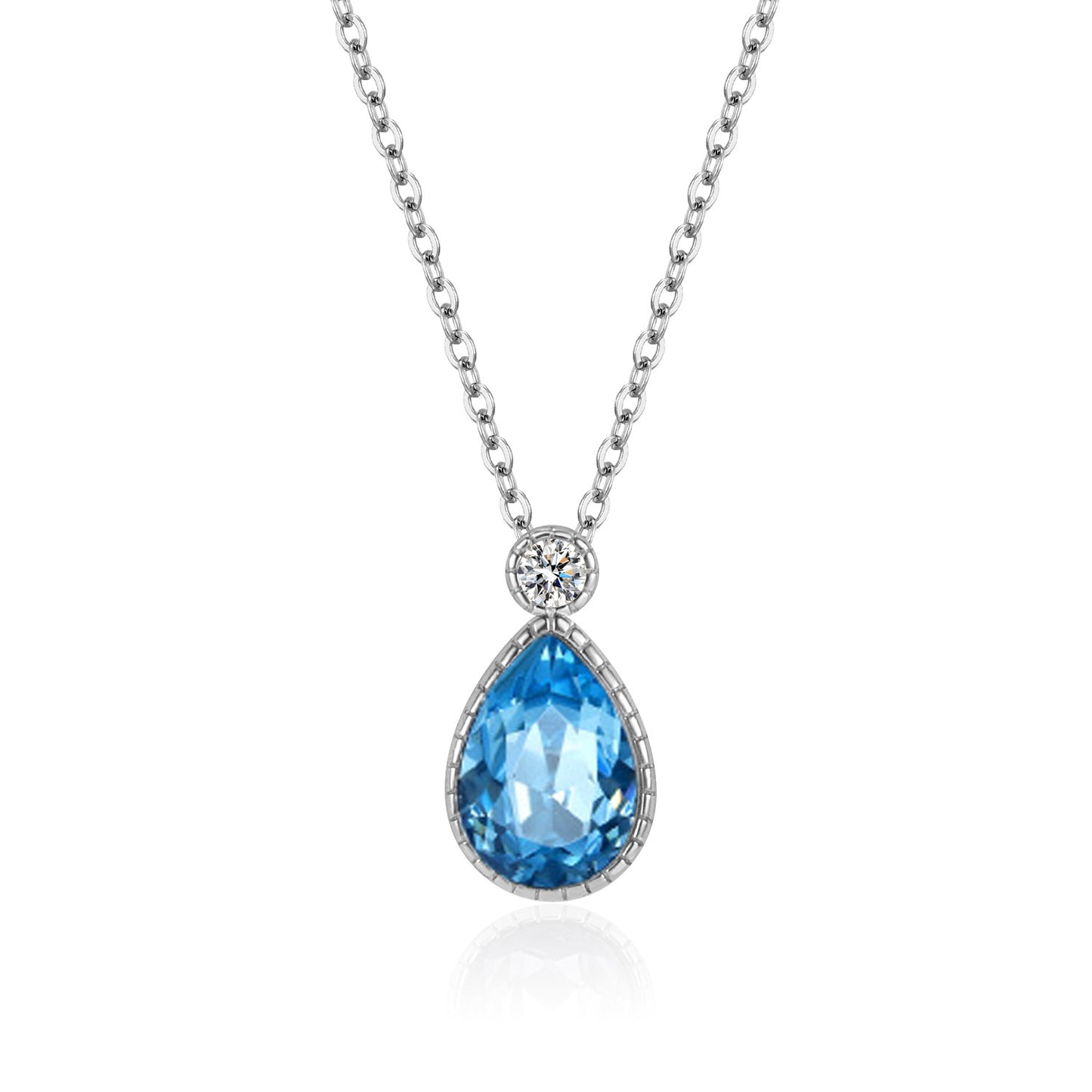 Zenitha Tears of the Mermaid Silver Set