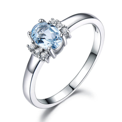 Zenitha Crystal Sky Ring – Serenity in Every Sparkle