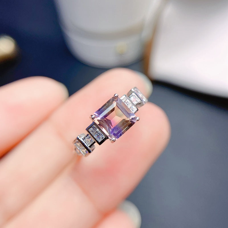 Zenitha Dual Aura Ring – Zwei Energien, eine strahlende Seele
