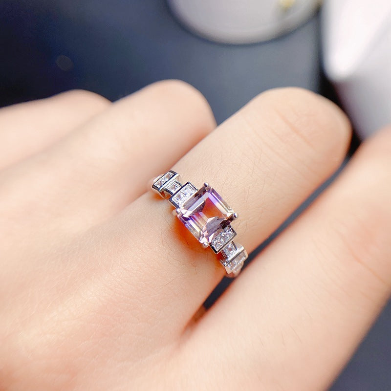 Zenitha Dual Aura Ring – Zwei Energien, eine strahlende Seele
