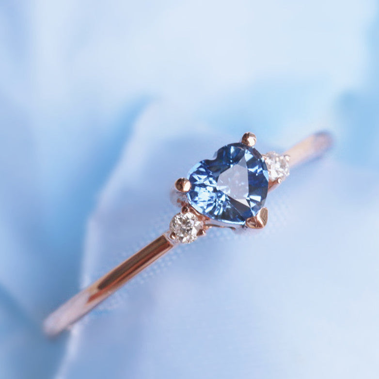 Zenitha Heart of Sky Ring – A Whisper of Love