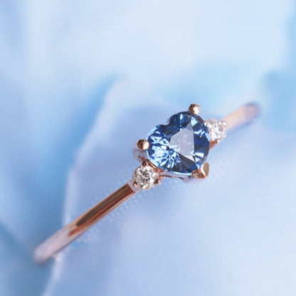 Anillo Zenitha Corazón del Cielo – Un susurro de amor