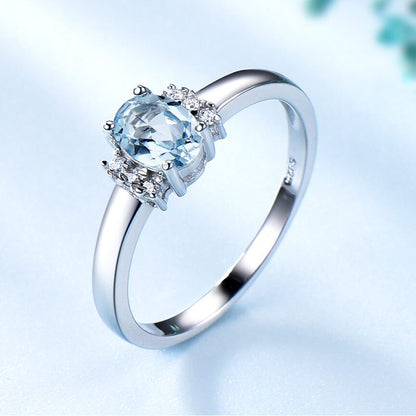 Zenitha Crystal Sky Ring – Serenity in Every Sparkle